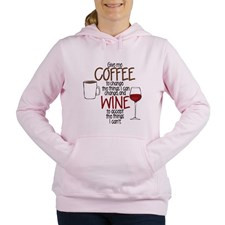 Cute Funny wine sayings Women's Hooded Sweatshirt