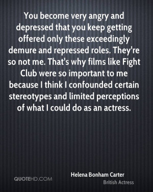 Helena Bonham Carter Quotes