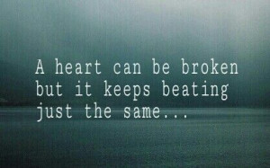 Heart ache quote