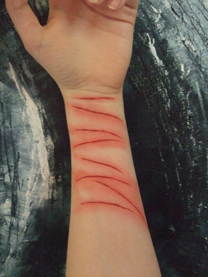 Cutting Wrists Tumblr The wrist of a cutter by