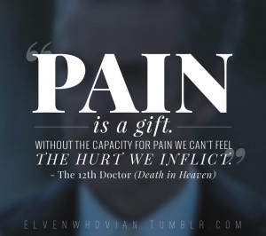 death in heaven quote 2 doctorwho graphicdesign quotes typography ...