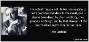 ... preconceived ideas . . It seems only one of those quotes are relevent