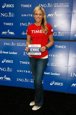Jennie Finch, 2011 New York City Marathon (4:05:26)