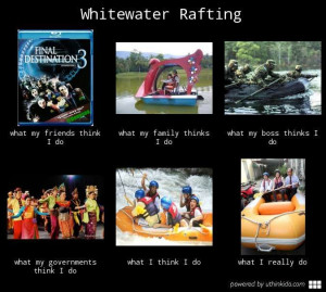 whitewater rafting