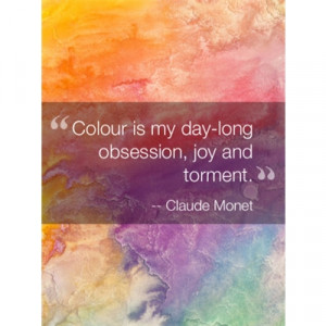Inspirational Quote Art eGift Card - Claude Monet