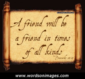 Friendship quotes from bible
