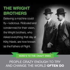 The Wright Brothers | www.SlenderSuzie.com More