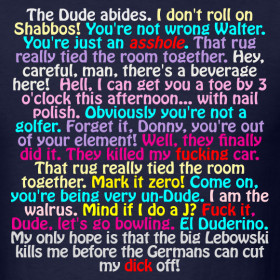 BIG LEBOWSKI COSTUME - EL DUDERINO BOWLING CENTER