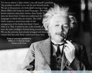 atheist…Albert Einstein motivational inspirational love life quotes ...