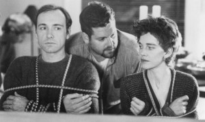 Still of Kevin Spacey, Judy Davis and Ted Demme in The Ref (1994)