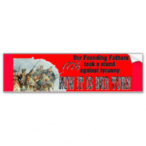 Founding Fathers Bumper Stickers