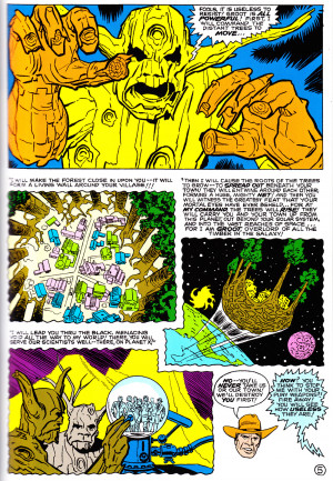Click to enlarge the page and bask in the glory of Groot's ridiculous ...