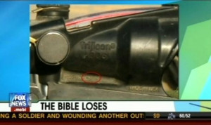... inscribing Bible verses on military rifle scopes: 
