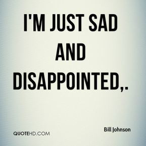 Sad Disappointed Quotes