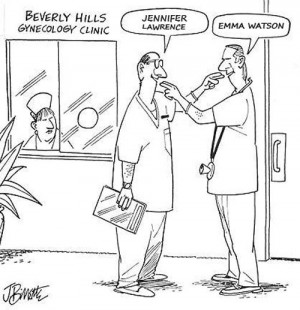 Perks of gynecologists…