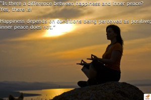 Difference Between Happiness And Inner Peace, Yes, There Is. Happiness ...