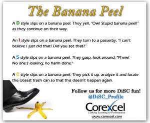 Fun activity with DiSC Profile styles - D style, i style, S style, C ...