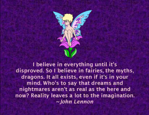 ... in Everything Untill its Disproved – Belief Quote for Fb Sharing