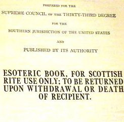... not the Masonic Lodge is the occult, should take a look at this book