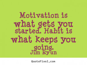 Create poster quotes about motivational - Motivation is what gets you ...