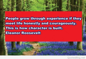 People grow quote