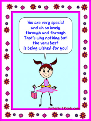 Happy birthday sister card with chocolate birthday cake, candles and I ...