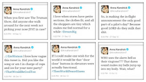 twitter tweets love her Anna Kendrick annakendrick