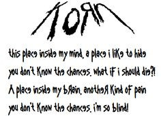 korn blind lyrics more korn quotes n shit korn lyrics blinds lyrics ...