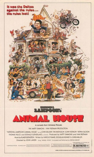 NATIONAL LAMPOON'S ANIMAL HOUSE (1978) Dir: John Landis