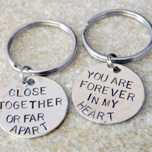 Close Together or Far apart You are Forever in My Heart His/Hers ...