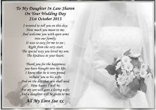 Free Poems From Mother To Daughter On Her Wedding Day