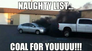 Prius is on the naughty list