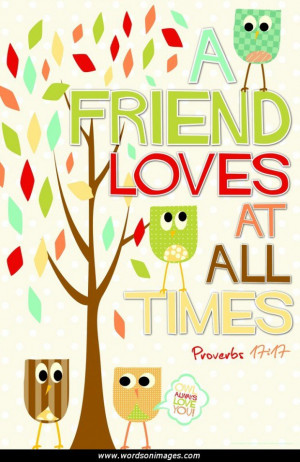 bible quotes about friendship