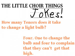 Choir Jokes