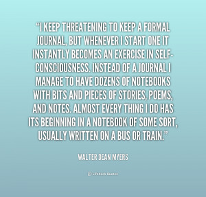 Quotes About Walter Dean Myers