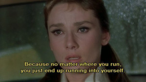 audrey hepburn, movie, quote, subtitle