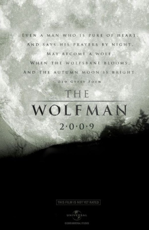 wolfman poem poster