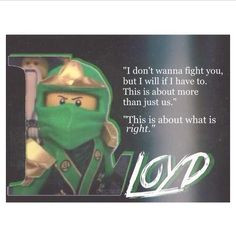 ... quote but lloyd s name is spelled wrong xd more lego ninjago quotes 2