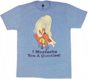 Looney Tunes Mustache T Shirt