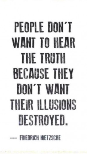 ... this is one way to understand and deal with people who are in denial