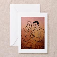 Gay Valentine Love Greeting Card for