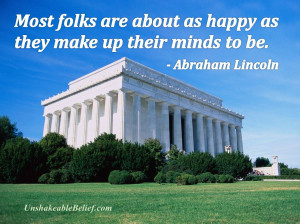 Famous Quotes By President Abraham Lincoln