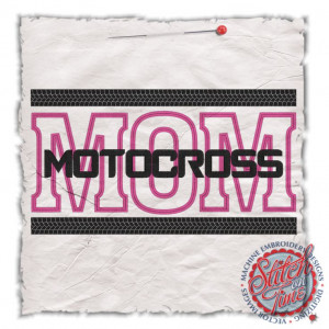 Sayings (4437) Motocross mom Applique 6x10