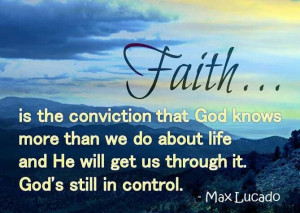 God still in control