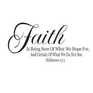Hebrews 11:1 Bible Quote 