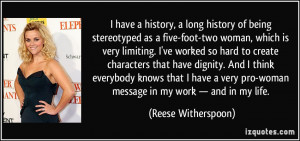 have a history, a long history of being stereotyped as a five-foot ...