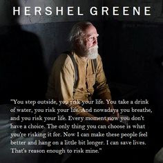 The Walking Dead - Hershel Greene