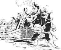 Black And White Outline Design