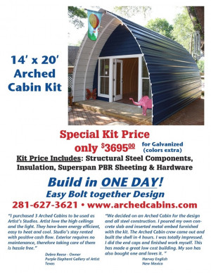 Arched Cabin Tiny House