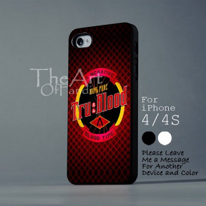 100% True Blooda iPhone4/4S Hard Plastic.